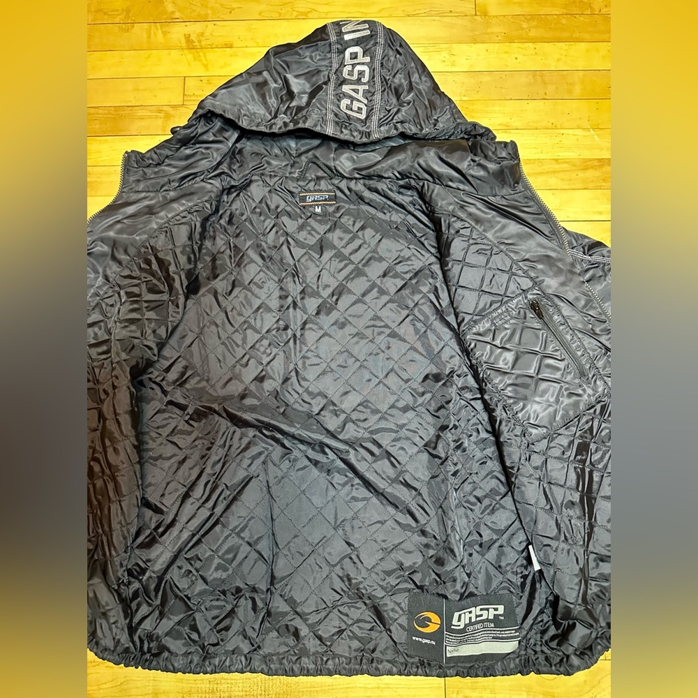 Vintage GASP Utility Bomber Jacket. Heavy detail. - Picture 4 of 11